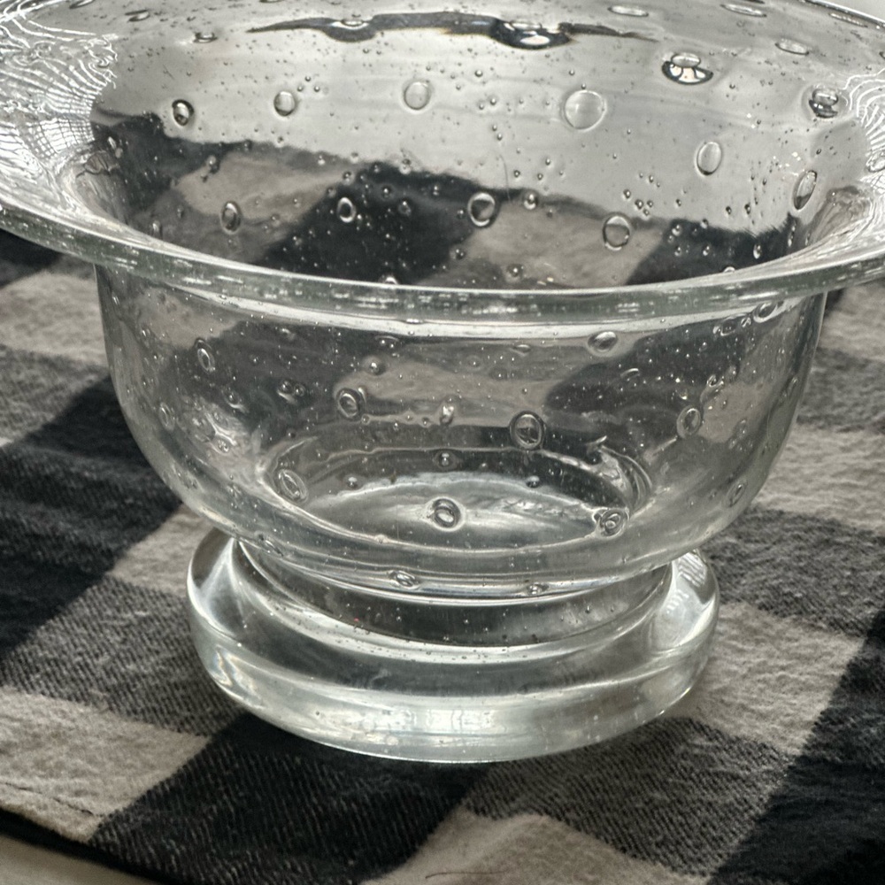 Southern Living At Home Clear Glass Bowl